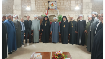 فرحا استقبل مهنئين بتسلمه مهامه الجديدة في مطرانية بعلبك للروم الكاثوليك 200